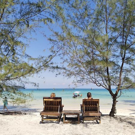 Green Blue Beach Hostel เกาะรงสำลน ภายนอก รูปภาพ