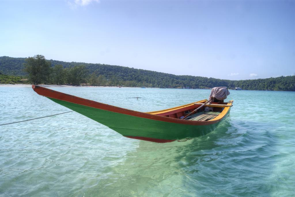 Green Blue Beach Hostel เกาะรงสำลน ภายนอก รูปภาพ