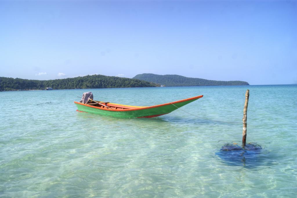 Green Blue Beach Hostel เกาะรงสำลน ภายนอก รูปภาพ